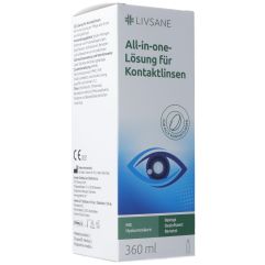 LIVSANE Solution tout-en-un pr lentilles 360 ml