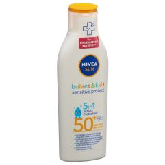 Nivea Protect Sensitive Babies&Kids Lotion LSF50+ Fl 200 ml