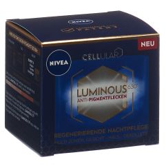 Nivea Cellular Luminous630 Nachtcreme Anti-Pigmentflecken Topf 50 ml