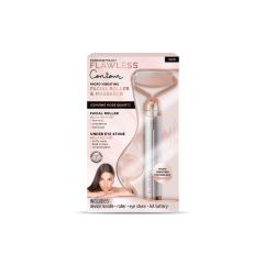 FLAWLESS Contour roller visage a quartz rose white