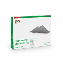 SUPRASORB Liquacel Ag 10x10cm 10 pce