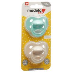 Medela Baby Nuggi Original 18+ Pastel 2 Stk