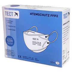 TECT FFP2 masque respirateur comf pli s val 10 pce