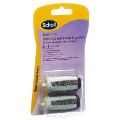 SCHOLL Expert Care 2-en-1 Pedi roul 2 pce