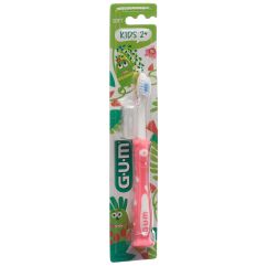 GUM Kids brosse dents 2-6ans rose