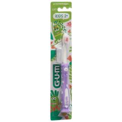 GUM Kids brosse dents 2-6ans mauve