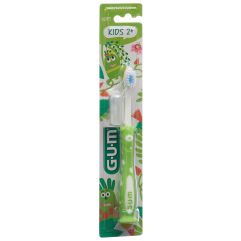 GUM Kids brosse dents 2-6ans vert