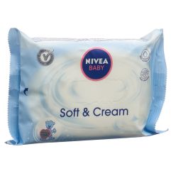 NIVEA BABY Lingettes Soft&Cream form voyage 20 pce