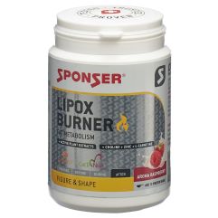 SPONSER Lipox Burner pdr Raspberry bte 110 g