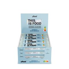 YFood High-Protein Riegel Coconut & White Chocolate 12 x 60 g