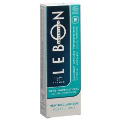 LEBON ESSENTIELS Zahnpasta klassische Minze Bio Tb 80 ml