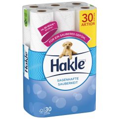 HAKLE papier toilette prop incroyable blanc 30 pce