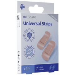 Livsane Premium Universal Pflaster Strips 20 Stk