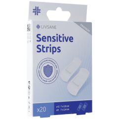 Livsane Premium Sensitive Pflaster Strips 20 Stk