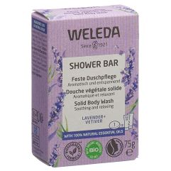 Weleda Feste Duschpflege Lavender + Vetiver 75 g