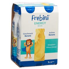 FREBINI Energy DRINK banane 4 fl 200 ml