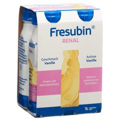 FRESUBIN Renal vanille 4 fl 200 ml