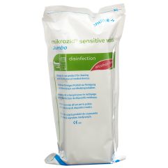 MIKROZID sensitive wipes Jumbo refill sach 200 pce