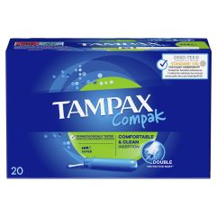 TAMPAX tampons Compak Super 20 pce