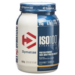 DYMATIZE Iso 100 Gourmet Vanilla bte 932 g