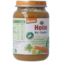 HOLLE mélange de légumes verre 190 g