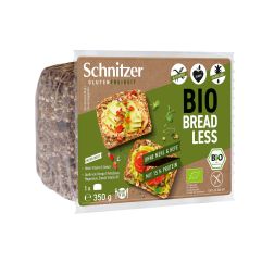 Schnitzer Bio Bread Less Saatenbrot ohne Mehl und Hefe Btl 350 g