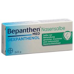 Bepanthen MED Nasensalbe 50 mg/g 2 Tb 5 g