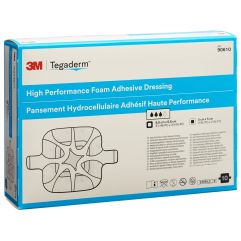 3M TEGADERM FOAM HP comp mous 5x5cm adhé 10 pce