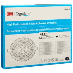 3M TEGADERM FOAM HP comp mous 14x17.1cm adhé 5 pce