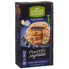 LE MOULIN DU PIVERT cookies fourrés myrtill 175 g