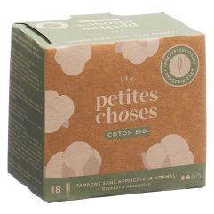 LES PETITES CHOSES tampons normal bio 18 pce