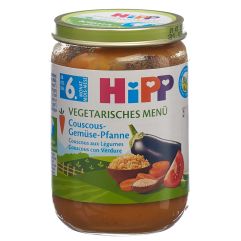 HIPP bio couscous aux légumes (nouveau) 190 g