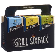 Sonnentor Grillgewürz Sixpack à 6 Beutel BIO