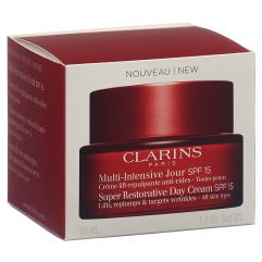 Clarins Multi Intensif Crème Jour Toutes Peaux Sun Protection Factor 15 50 ml