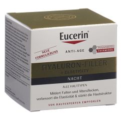 Eucerin HYALURON-FILLER + Elasticity Nachtpflege Topf 50 ml