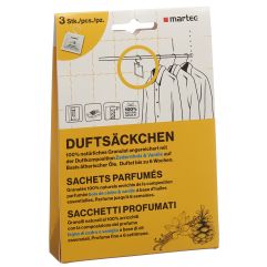 MARTEC Sachets parfumés pour armoires 3 pce