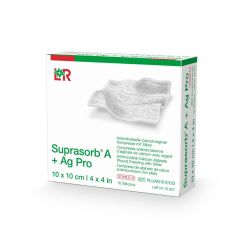 Suprasorb A+Ag Pro 5x5cm 10 Stk