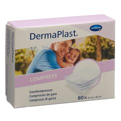 DERMAPLAST Compress 6x8cm 80 pce