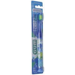 GUM Junior 6+ Timer Light Zahnbürste blau