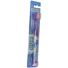 GUM Junior 6+ Timer Light brosse mauve