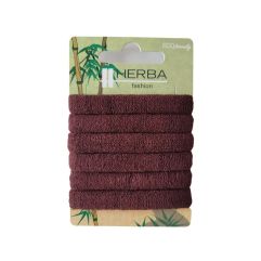 HERBA Ecofriendly élastique Ø5cm brun 6 pce