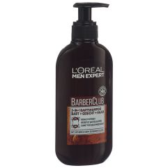 Men Expert Barberclub 3-In-1 Bartshampoo Fl 200 ml