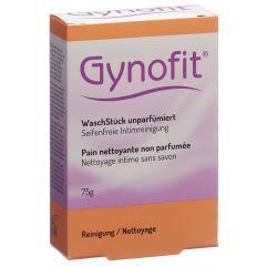 GYNOFIT pain nettoyant non parfumé 75 g