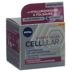 Nivea Cellular Expert Filler Anti-Age Tagespflege LSF30 Topf 50 ml