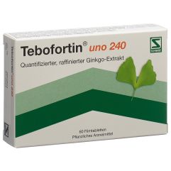TEBOFORTIN uno Filmtabl 240 mg 60 Stk