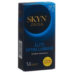 MANIX Skyn Elite préservatifs extra lubri 14 pce