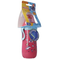 NUBY gobelet pop-up 360ml arrêt sportif ann lumin