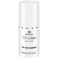 Alessandro International ST2 Striplac Top Coat Shimmer 8 ml x 2Stk