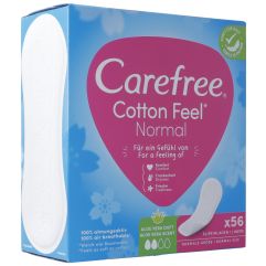 CAREFREE Cotton Feel Aloe (nouv) carton 56 pce