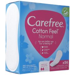 CAREFREE Cotton Feel (nouv) carton 56 pce